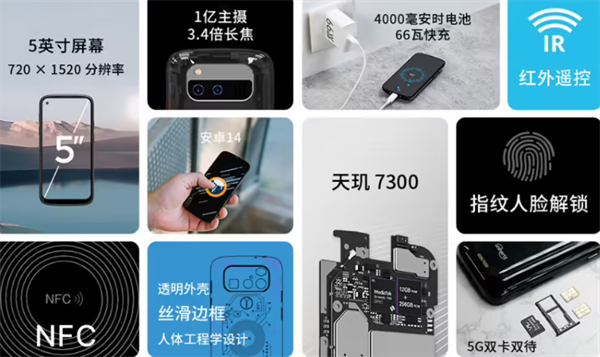 Unihertz Jelly Max小屏手机国行版发布：5.05英寸LCD屏，首发2199元