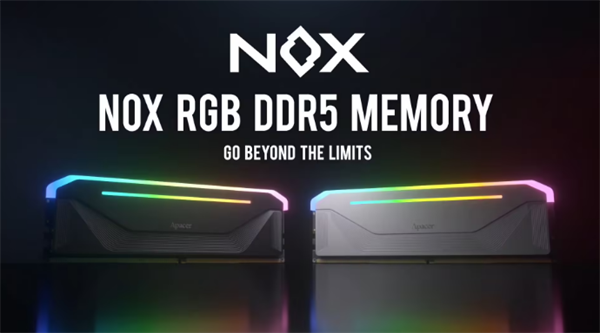 宇瞻发布NOX RGB DDR5电竞内存条，速度高达8000MT/s