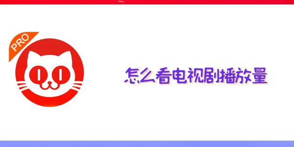 猫眼专业版怎么看电视剧播放量