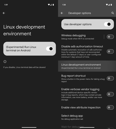 谷歌安卓原生 Linux Terminal 终端应用上线
